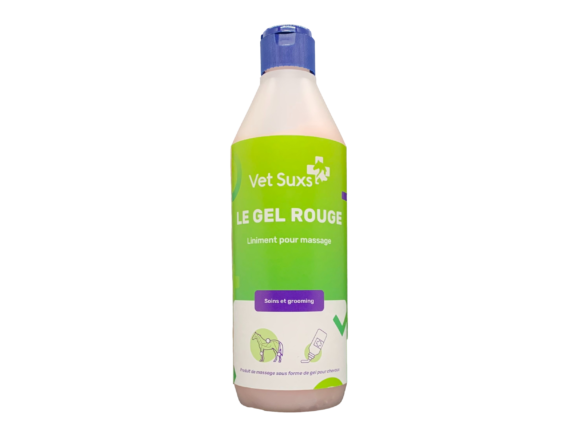 Gel de massage pour cheval